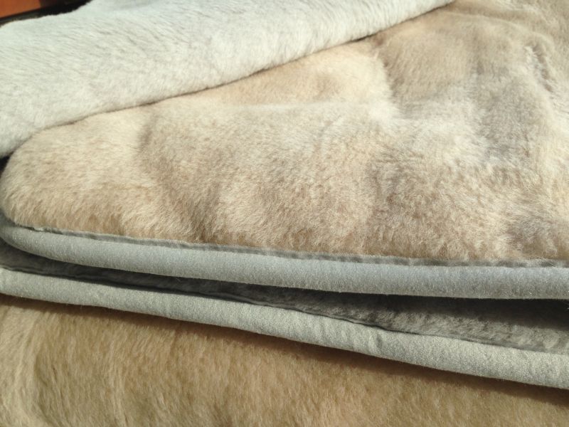 Wool Duvet Alpaca Silver Camel Cappuccino 220x200