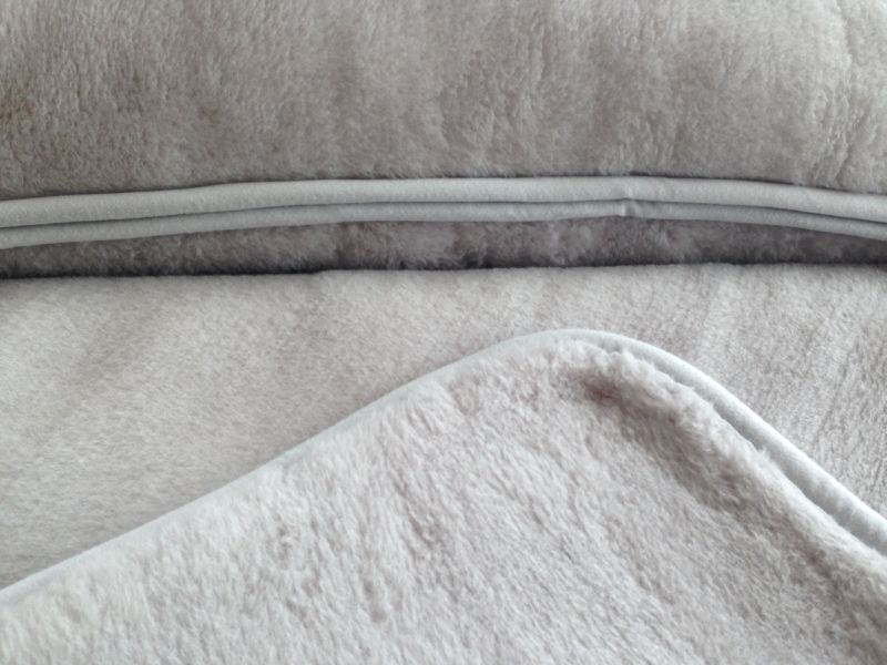 Alpaca wool bedding for kids silver exclusive d140x200